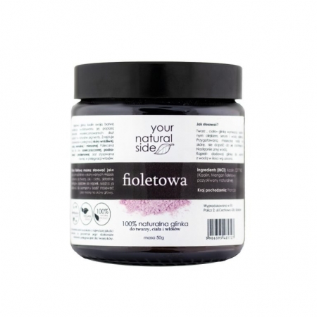 YOUR NATURAL SIDE Glinka fioletowa 100 g